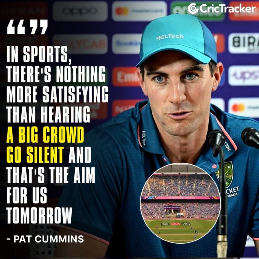 dilipsrinivasan's tweet image. The Same kind of big crowd during the PAK match, goes SILENT! Congratulations Aussies! 

Respect the Sport! 
#NotEverytimeIndia #WorkOn