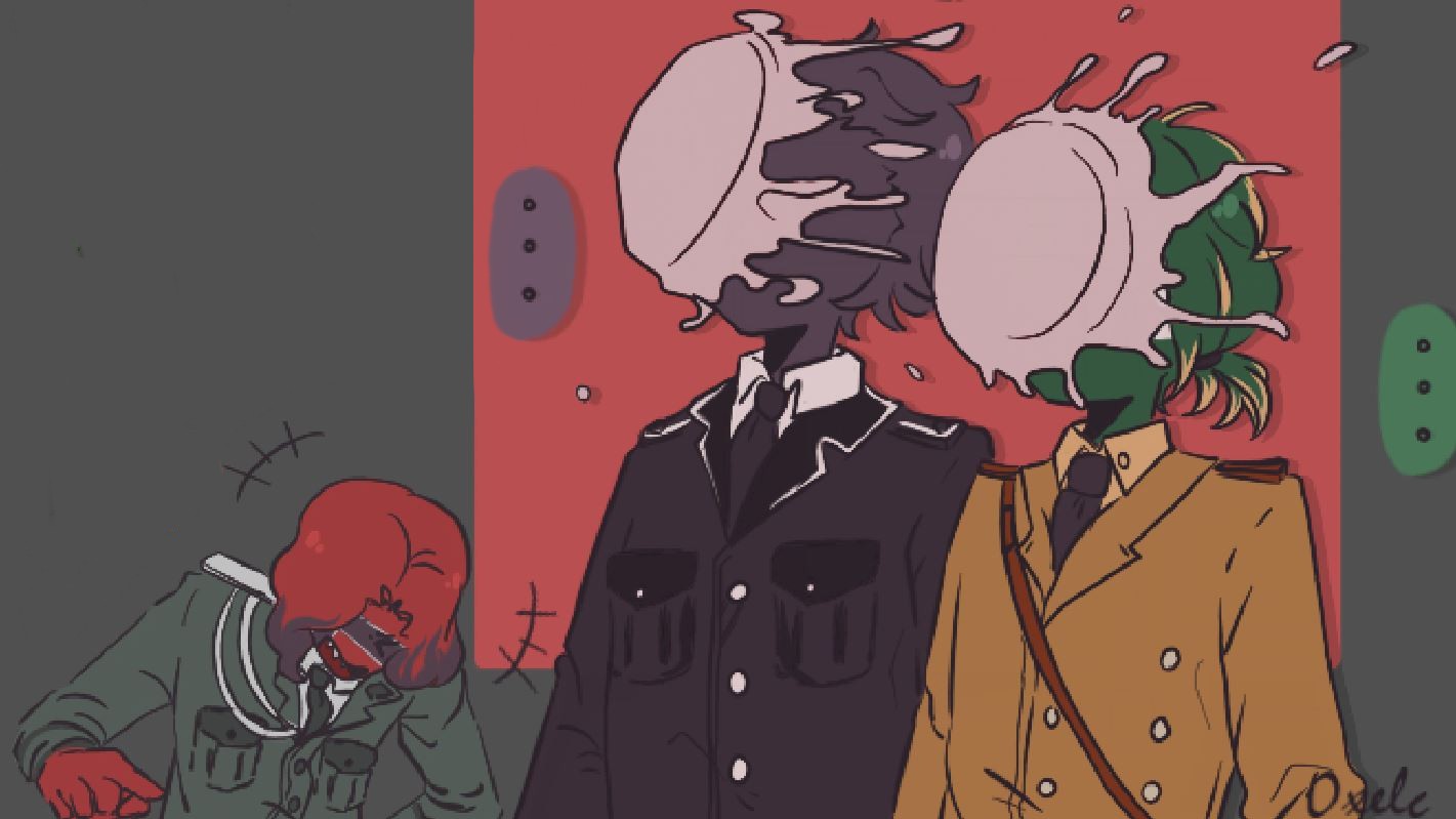 Oxelc ✨ on X: CountryHumans countryhumansart countryhumansss  countryhumansgestapo countryhumanswehrmacht Have fun throwing anything  you can get your hands on at them :] Thats what theyre there for ^^  t.cojzohZaWS4q  X