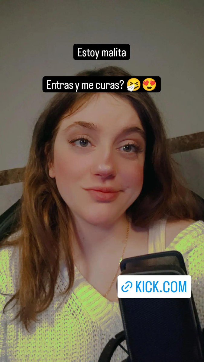 Lornexia's tweet photo. Estoy malita
Entras y me curas? 🤧😍
#kick #kickstreaming #kickstreamers #kickstreamer #kickstreamingplatform #kickstreamingcommunity #kickstreamingapp #kickstreams #kickstreamslive #kickstreamsupport #kickstreamstudios #kickstreamergirl https://t.co/csK8f23Juc