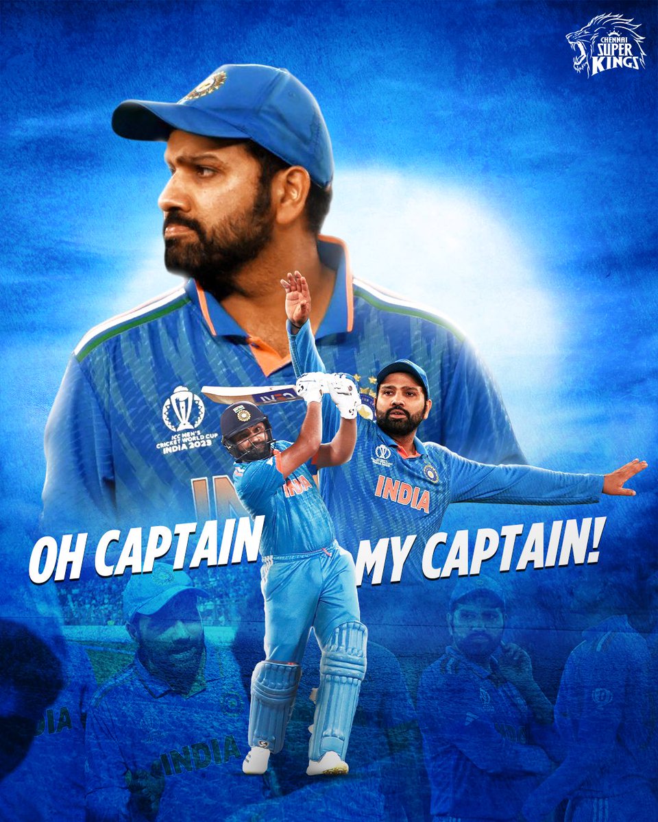 ChennaiIPL's tweet photo. Lead from the front like a true leader. Take a bow, Ro! 🥳💪🏻 https://t.co/ll6sSY5DV6