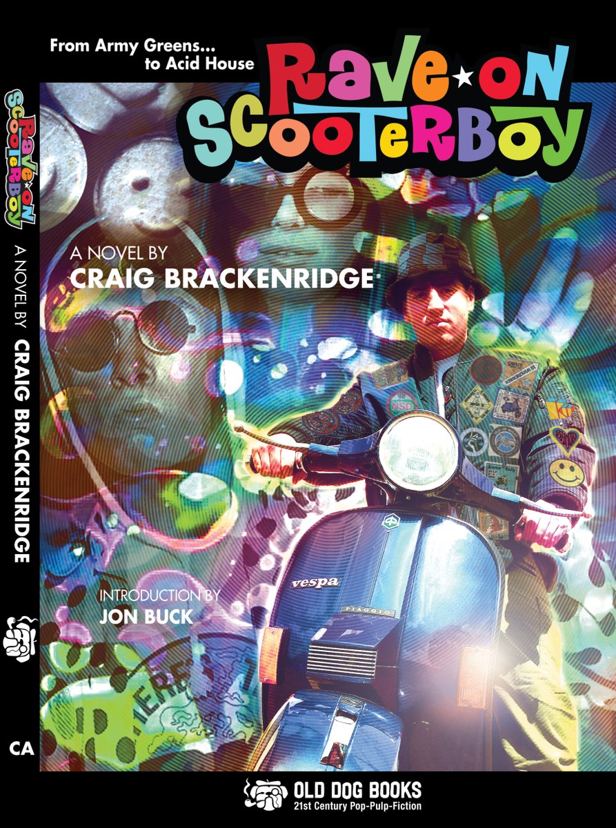 Rave on Scooterboy - By Craig Brackenridge. Now only £4.99 North London 1988. Terry Dean is a young scooter boy who wants to know more about acid house and warehouse party scene.www.olddogbooks.net/shop/olddogboo… @ScooterSkaRally @ScooteringMag @Acidhouseuk @Acidhouseuk #scooters @trojan_sc