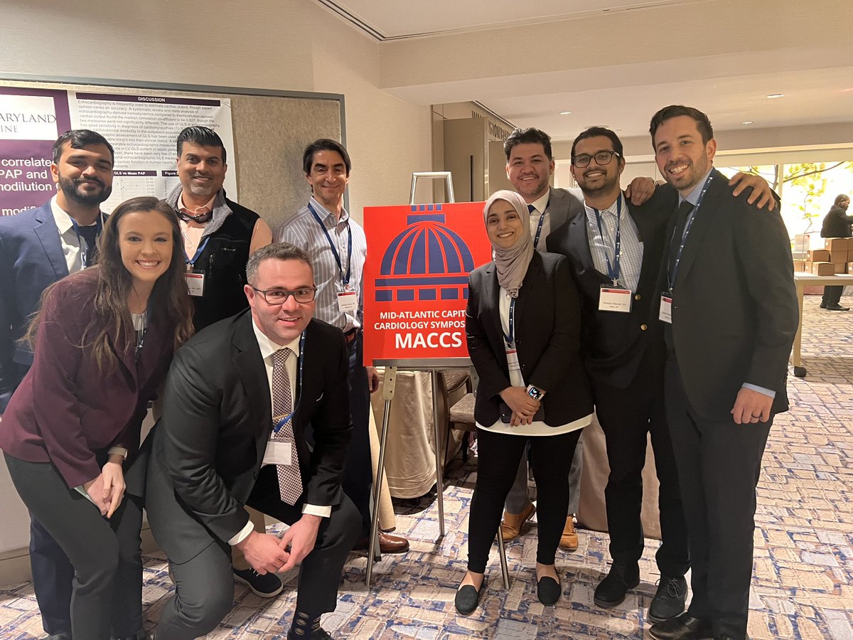 HussainAzizi8's tweet photo. Great turnout by @christianacare fellows and residents for the Mid-Atlantic Capital Cardiology Symposium with 7+ posters. Wonderful academic output! #maccs @ACCinTouch @HosmaneCardio @DrShaz5 @JCampbell1222 @drsamirmehta @QWasif @mashakir_md #DrNarun https://t.co/7vVxcitYmq