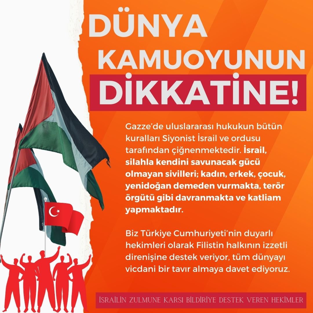 Yeter 42.gün! #doctorsstandwithpalestine