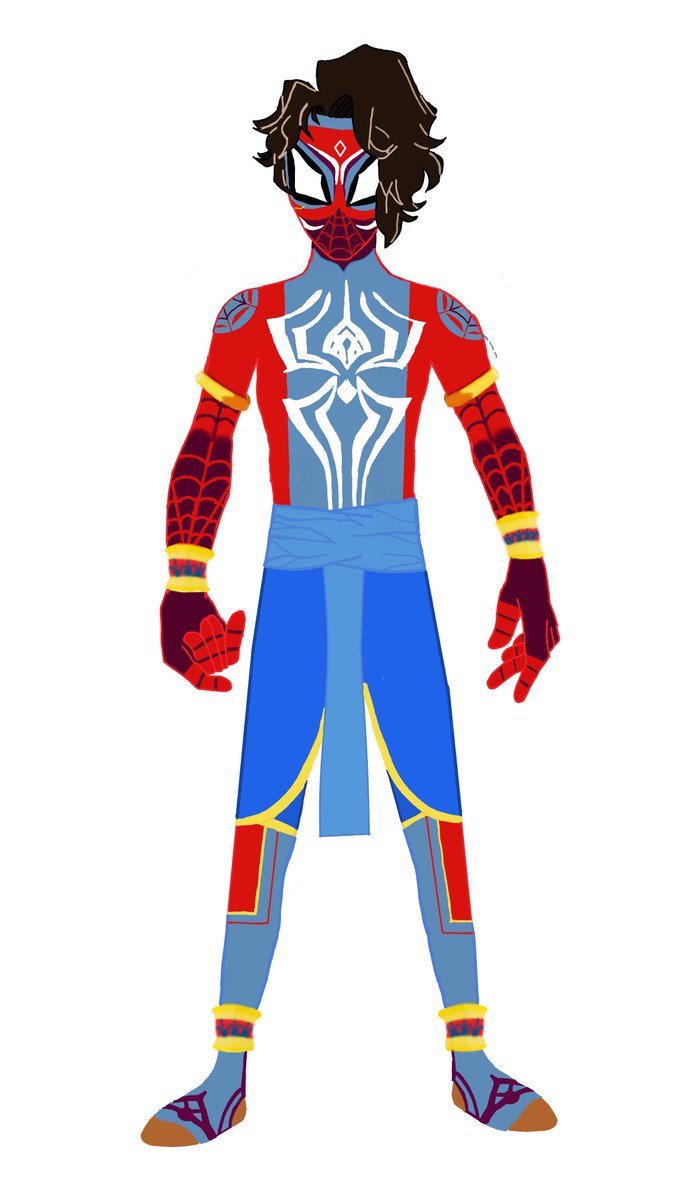 JackGamerrr's tweet photo. Across the spider-verse 
Spider-man india https://t.co/xs7rMiHjTI