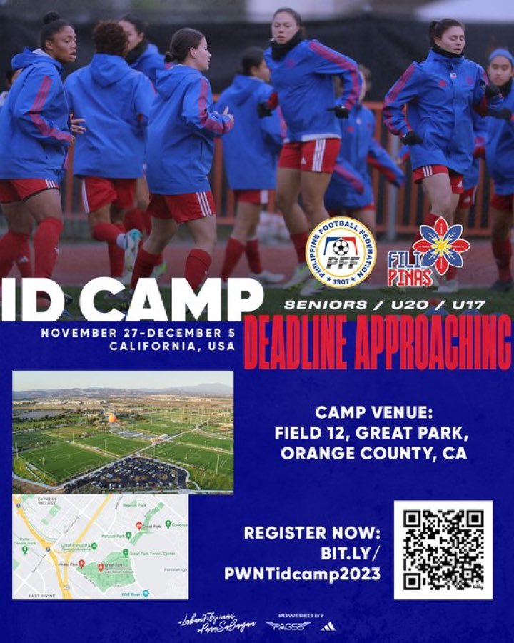Thank you <a href="/PilipinasWNFT/">Philippine Women's National Football Team</a> for coming to USA. I’m excited to tryout!