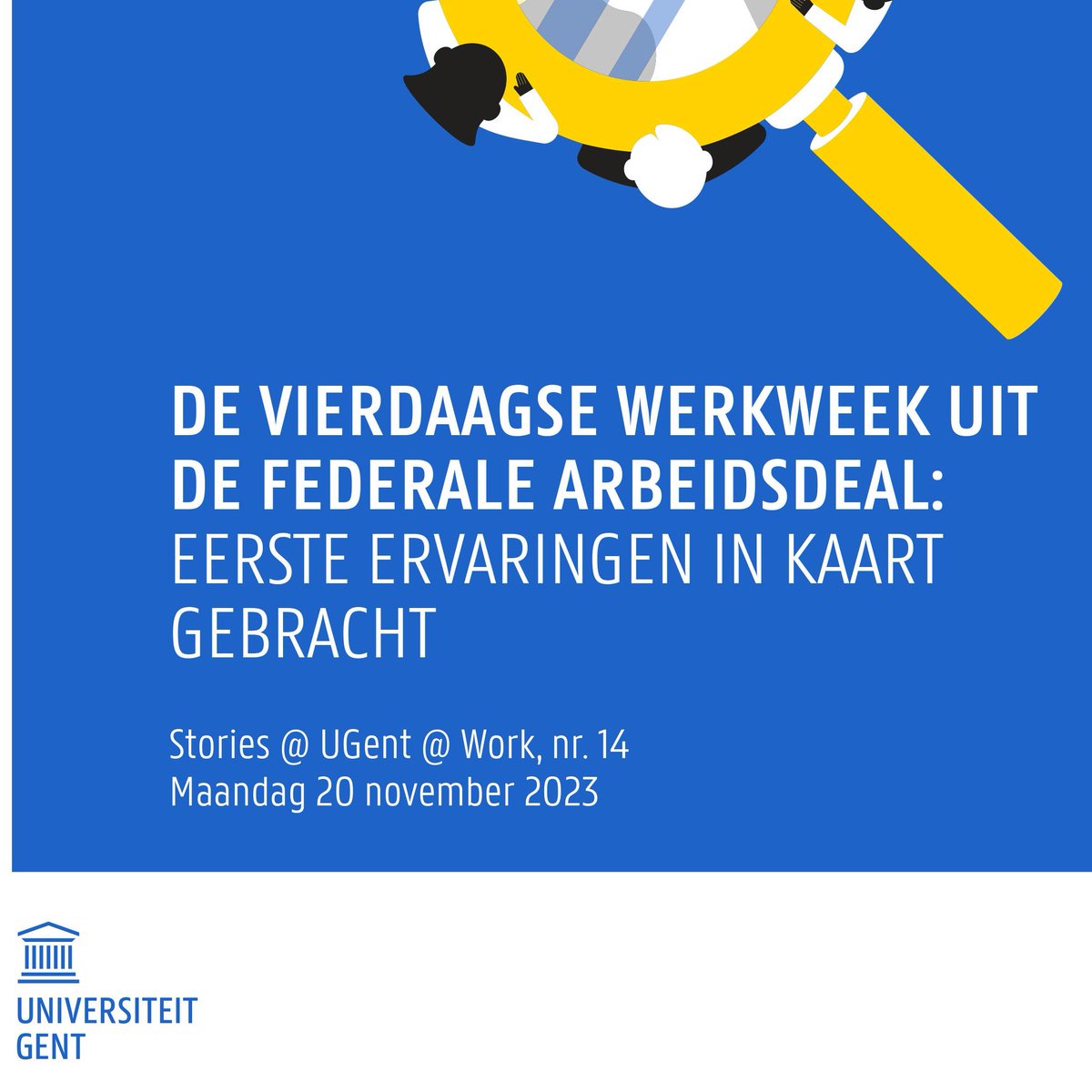 Stijn_Baert's tweet image. De vierdaagse werkweek, speerpunt van de federale arbeidsdeal, werd 1 jaar geleden ingevoerd. Het ideale moment dus om een eerste evaluatie te publiceren. Vers van de pers 👉 shorturl.at/hDIL8. Dadelijk hieronder de 6 voornaamste bevindingen uit diepte-interviews.
