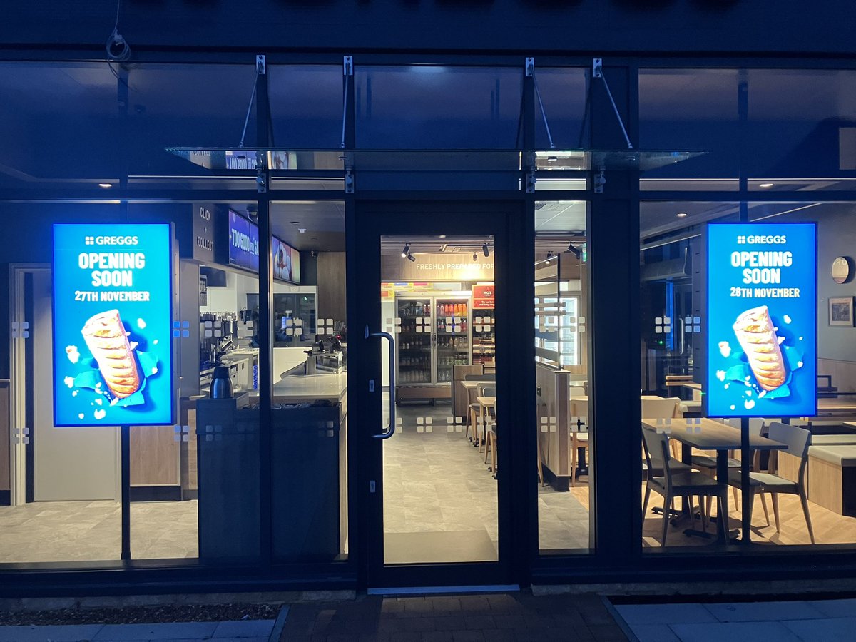 So when exactly are you opening <a href="/GreggsOfficial/">Greggs</a>