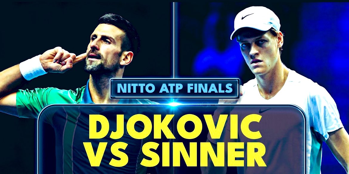 Jannik <a href="/janniksin/">Jannik Sinner</a> you will rock it ! 🎾 💪🏻
#NittoATPFinals #Turin #ATPFinals2023 #Sinner #Djokovic