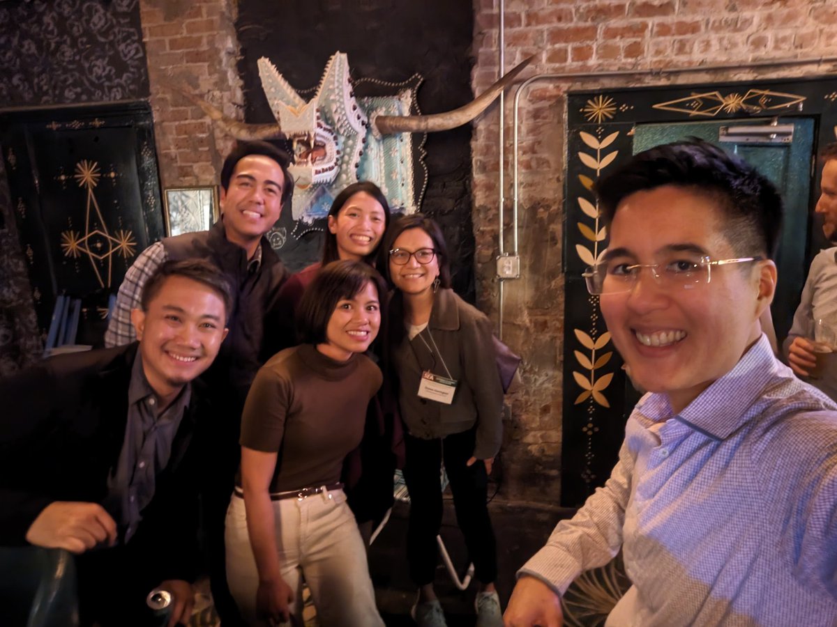 Met 5 Filipino economists at #SEA2023 and now we're thinking there might be enough Filipinos for an association of sorts @rrafols3 @ChilaInocencio