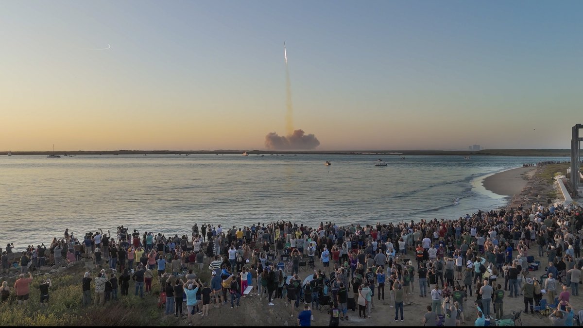 From the entire SpaceX team, thank you to our customers, Cameron County, spaceflight fans, and the wider community for the continued support and encouragement.