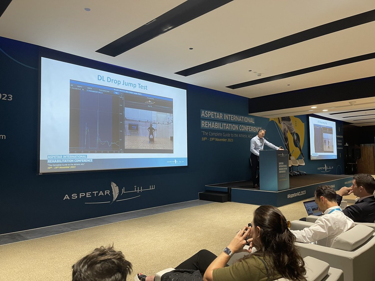 Joao B Marques (@jb_marques78) on Twitter photo Fantastic combined work done by <a href="/lukeheath85/">Luke Heath</a> and Konstantinos Defteraios delivering insightful practical examples of explosive and reactive strength training program during ACL rehabilitation.
#AspetarACL2023 Fantastic combined work done by <a href="/lukeheath85/">Luke Heath</a> and Konstantinos Defteraios delivering insightful practical examples of explosive and reactive strength training program during ACL rehabilitation.
#AspetarACL2023