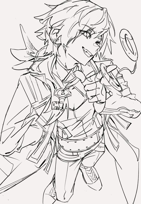 息抜きに描いてたろれ 