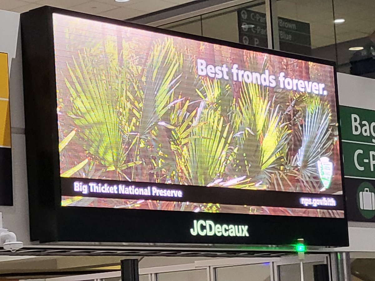 Thanks for adding a little delight to my airport security line experience <a href="/NatlParkService/">National Park Service</a>.