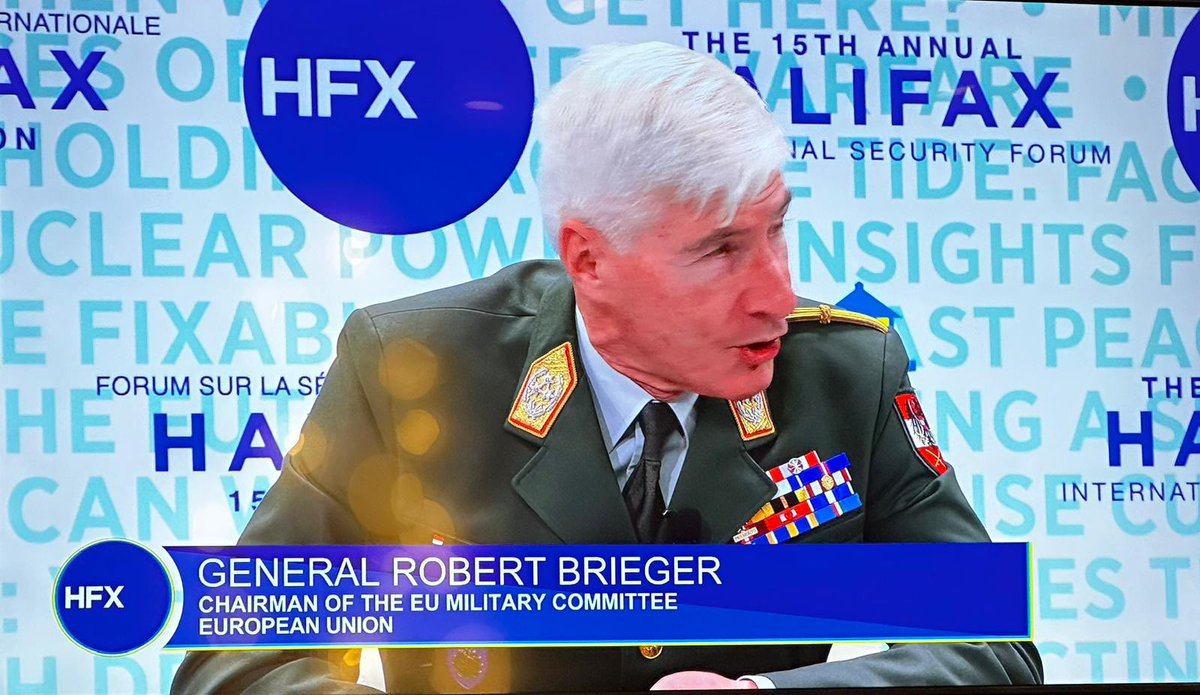 🇪🇺 will stand by 🇺🇦 with its steadfast support and full solidarity for as long as it takes. Freedom and prosperity have to be defended against external threats. Upholding & strengthening transatlantic partnership with a stronger #EU pillar is crucial for success. @HFXforum