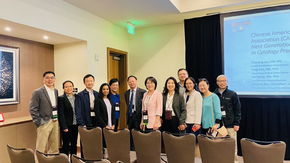 Chinese American Pathologists Association tweet media