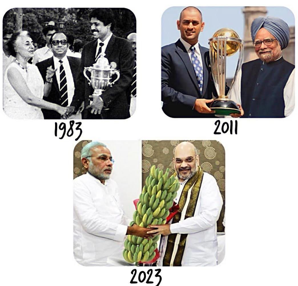 ShadabMSR_RGVM's tweet photo. #पनौती जहा जाती है
नुकसान करवा कर आता है

#WordCupFinal 
#INDvAUS 
#CWC2023Final https://t.co/UFJFajIFBm