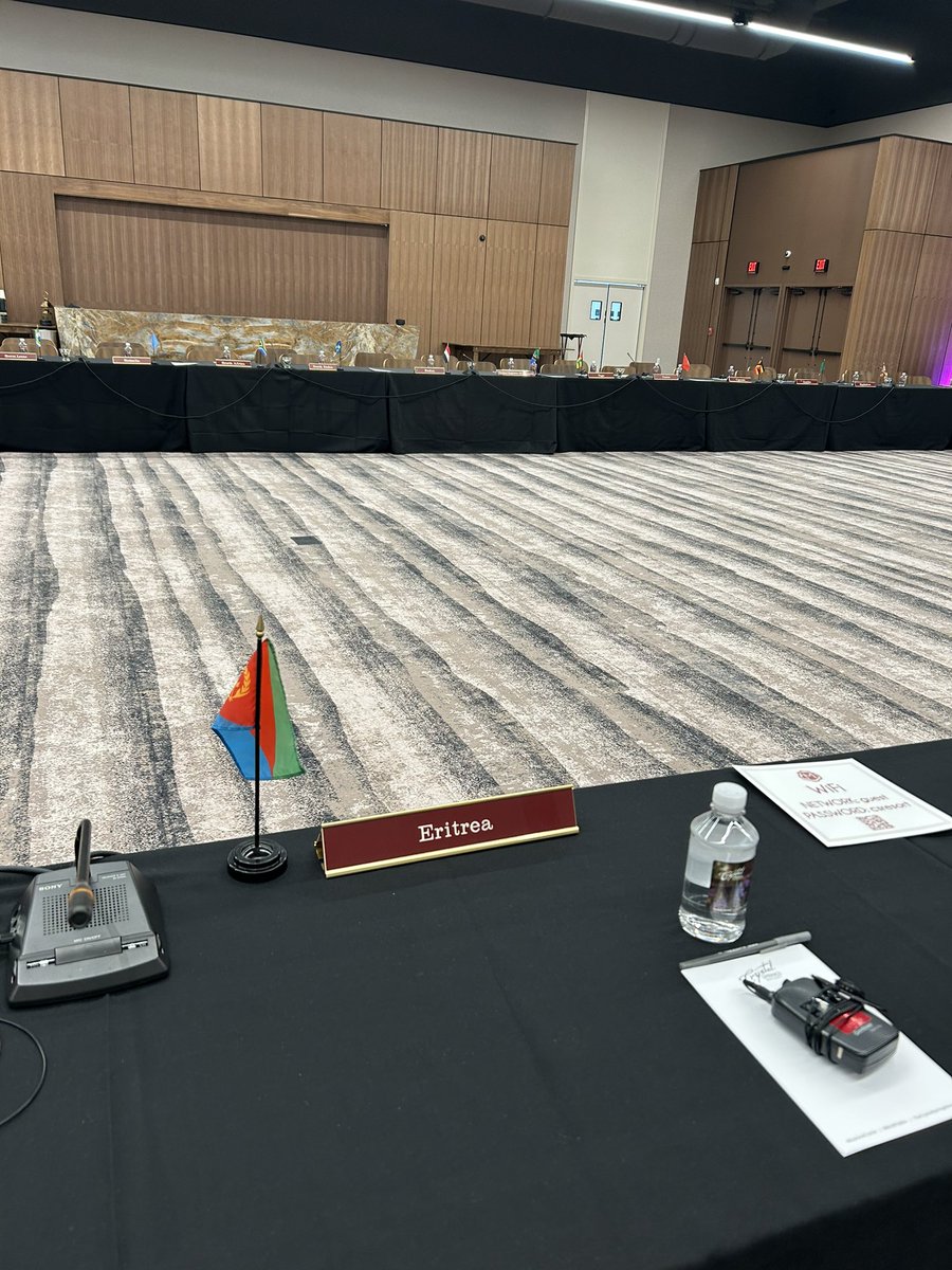 AmbStesfamariam's tweet image. #Eritrea was happy 2 Chair the 2-day long #AfricaGroup|s 2023 retreat. Accelerating #Africa|s development, peace &amp;amp; security issues, &amp;amp; strengthening #Africa|s voice in discussions/negotiations at important upcoming @UN processes were discussed. #SDGs #Agenda2063 #TheAfricaWeWant