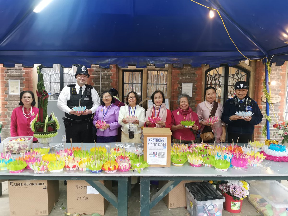 🌟 Grateful for everyone who joined us at the enchanting Loy Kratong Festival at Buddhapadipa Temple in Wimbledon! A heartfelt thanks to all who visited our CASEASA stall during the police engagement event. Your presence made it truly special. 🚔🤝 #CommunityEngagement