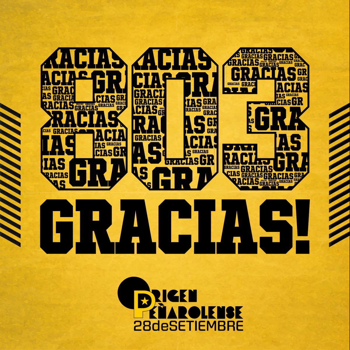 origenpenarol's tweet photo. GRACIAS! 💛🖤 https://t.co/IF6PVagBoG