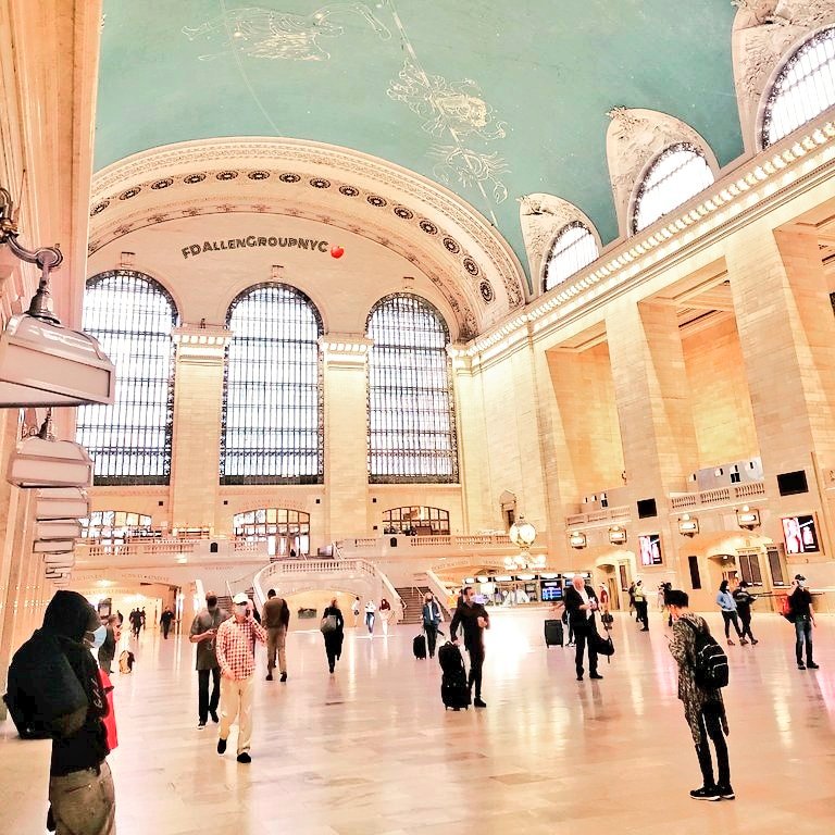 #Flashback📸...
#GrandCentralStation #NYC🍎during the pandemic.
#COVID19😷. #QuarantineLife.