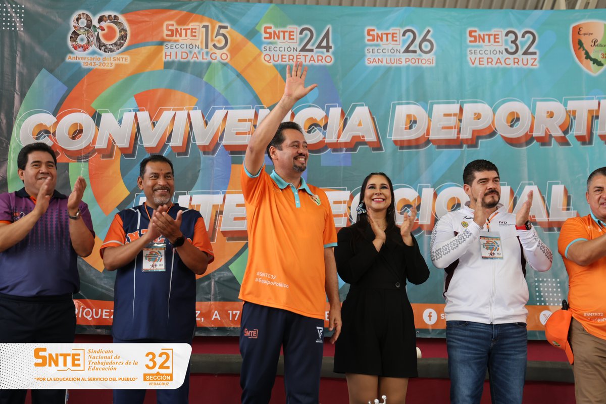 snteseccion32's tweet photo. Este año, el Sindicato Nacional de Trabajadores de la Educación conmemora el 80 aniversario de su fundación, en el marco de las celebraciones de tan importante fecha, se llevo a cabo...https://t.co/TNk29AqLLx

Nos vemos en la próxima.

#SNTE32 #EquipoPolítico https://t.co/dsCSDQI6wb