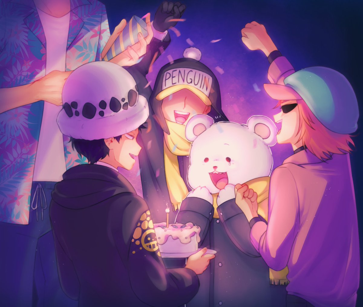 ❝ ʜᴀᴘᴘʏ ʙɪʀᴛʜ ᴅᴀʏ to. <a href="/Bepo_yBotth/">🐻‍❄️𝘽𝙚𝙥𝙤 ᴿᵉˢᵗ</a> ❞

— <a href="/young_law13/">❦ʟᴀᴡ — DM active</a> <a href="/_youngpenguin/">ペンギン 🐧</a> @_youngshachi

#ベポ誕生祭2023