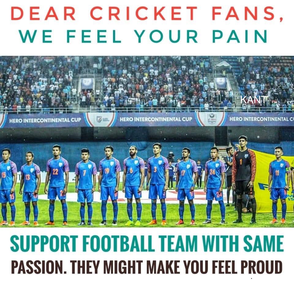 Nov 21: INDIA 🇮🇳 VS QATAR. FIFA WORLD CUP QUALIFIER.

SHARE THE NEWS. We need support. 🙏🏽

#CWC23Final #INDvsAUS #IndianFootball #TeamIndia