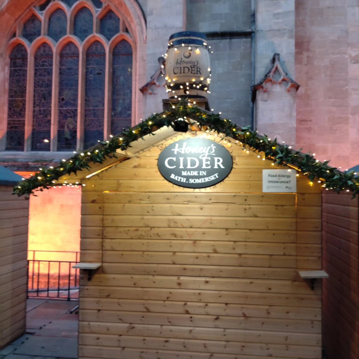 All assembled for @bathchristmasmarket 2023 in the Abbey Chambers off Abbey Square, just got to fill the chalet with cider! #bathchristmasmarket #christmasmarket #christmasgifts #christmaspresent #cider #mulledcider #giftpack #mulledciderkit