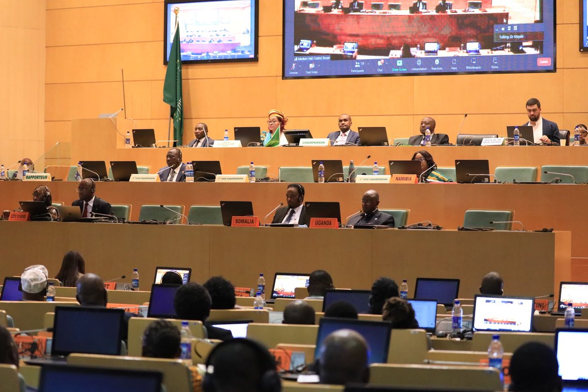 Its was an honor to present the 4th <a href="/AUC_CAADP/">AUC CAADP</a> BR Report to the AU #Ministers at the Ordinary session of 5th Specialized Technical Committee on Agriculture Rural Dev't Water &amp; Environment #STC_ARDWE. MemberStates endorsed the report &amp; committed to take action on the results