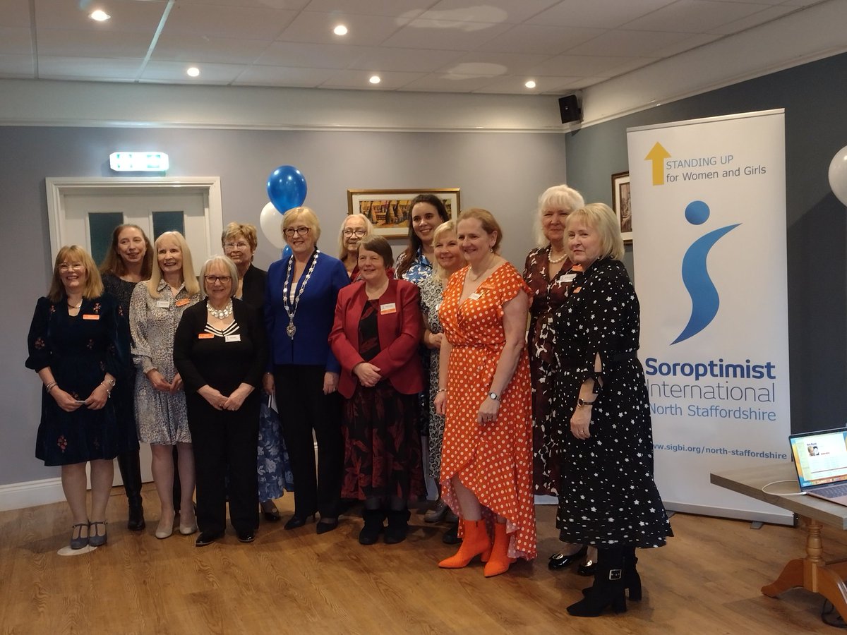 Congratulations to members of the bright shiny new SI North Staffordshire club, chartered today. Enjoy your membership of the best women's organisation on the planet!