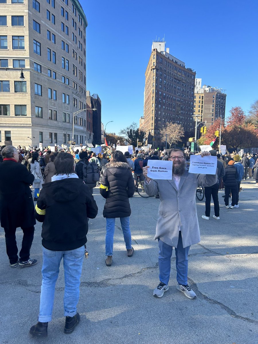 I printed some signs and brought them along on my walk. I peacefully held them up for about ten minutes. Multiple people asked me to leave. Not sure why they'd have an issue with this message.