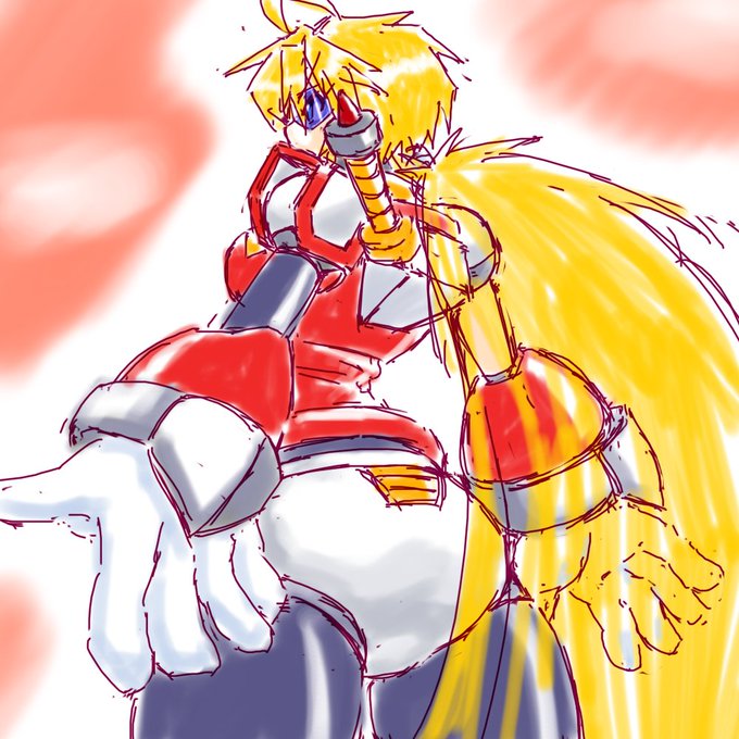 エックスさん率が多いのでたまにはゼロさん|ω゜)

うちのゼロさん(X2以降)はX2でのデザイン+ロクゼロ版ボディを基本に、改造を担当したW氏っぽいキャラが接近戦時の顔の保護用にと昔弄ったロボを思い出してバイザーを追加。予算の都合で右上腕は初期のままな左右非対称な見た目になってます。 