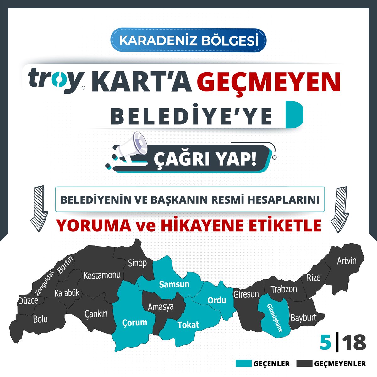 Kardeşlerim toplanın Dijital Abluka’ya başlıyoruz, Haydi👇🏻

Troy Kart Hareketimizi daha kalıcı ve sürdürülebilir kılmak için bölge bölge çalışmaya başlıyoruz. Sizlerden sadece beş dakikanızı ayırmanızı rica ediyorum. Bunca mazlumun şehadeti için beş dakikamızı ayırırız bence👍🏻
