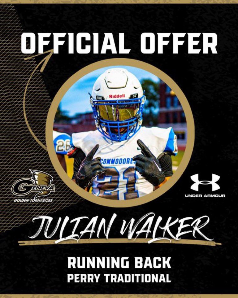 #AGTG blessed to receive my 8th offer from <a href="/Colby_Brock/">Colby Brock</a> to Geneva College to further my academic and athletic careers!!!! <a href="/wpialsportsnews/">The Content King Sports Media</a> <a href="/coachtaylor412/">Chris Taylor</a> <a href="/PA_TodaySports/">PA Today</a> <a href="/AveryHawkins/">Avery Hawkins</a> <a href="/PaFootballNews/">Pennsylvania Football News</a> <a href="/P_P_Recruiting/">Pure Passion Recruiting</a> <a href="/CoachBigShow/">Coach Schaeffer</a> <a href="/210ths/">2Tenths Speed & Agility</a>