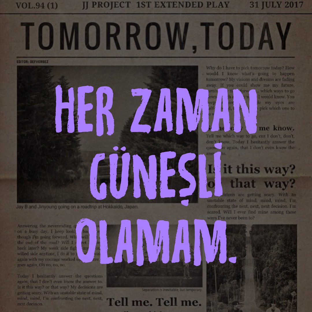 her zaman olmaz.