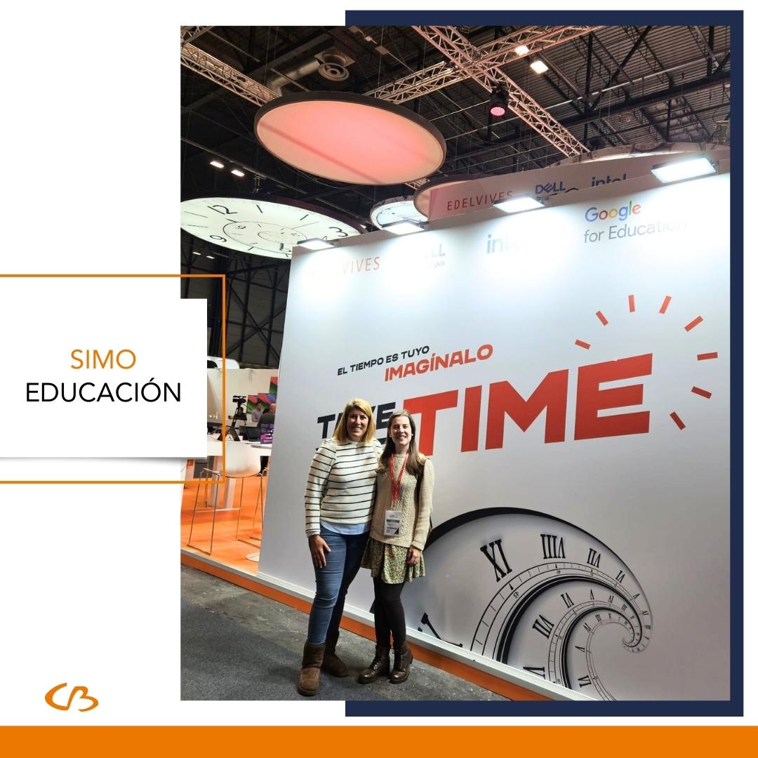 ColBernadette's tweet photo. 👏 ¡Estos días, hemos disfrutado de una jornada en @SIMOEDU_!

🔝 El salón muestra una importante perspectiva de las herramientas y soluciones tecnológicas de vanguardia al servicio de la innovación educativa.

🧑‍🏫 Avanzando en educación con las nuevas tecnologías.

#simoedu23 https://t.co/YtDPvxJMGI