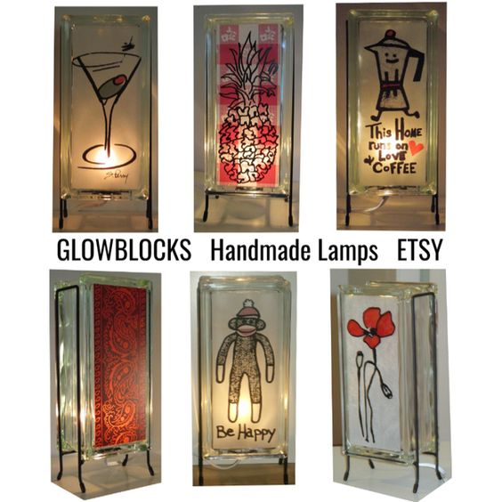 etsy.com/shop/Glowblocks #lamps #lamp #freeshipping FREESHIPPING #handmade #giftideas #xmasgift #glassblock #nightlights #retro #50s #MidCenturyModern #sockmonkey #giftforhim #martini #coffeeart #christmasgifts #hanukkahgifts #holidaygifts #shoponline