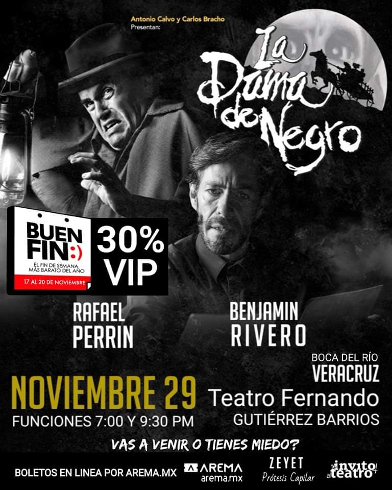 📍 #BocaDelRío #VERACRUZ   #BuenFin 🔴 Vive la Experiencia de Terror mas impactante del teatro en el Mundo y los sucesos paranormales que suceden involuntariamente en el transcurso de la obra, que no tienen explicación alguna 
arema.mx/e/10741
Ingresa el codigo DAMAVER