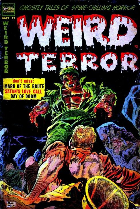 iamluke85's tweet photo. #weirdterror cover artwork by #donheck https://t.co/fOG8A9JJKm