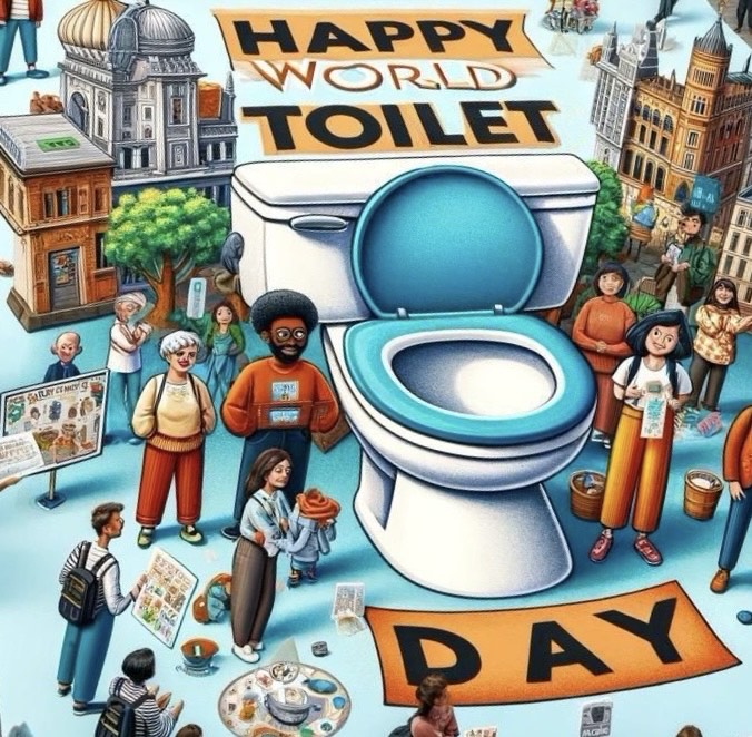 Happy World Toilet Day! Life needs safe sanitation. Currently, 3.5B lack safe toilets & 419M openly defecating, risking diseases. #WorldToiletDay2023 #WorldToiletDay2023 #SanitationMatters #SafeToiletsForAll #EndOpenDefecation #SustainableSanitation #GlobalHealth #ToiletTalk