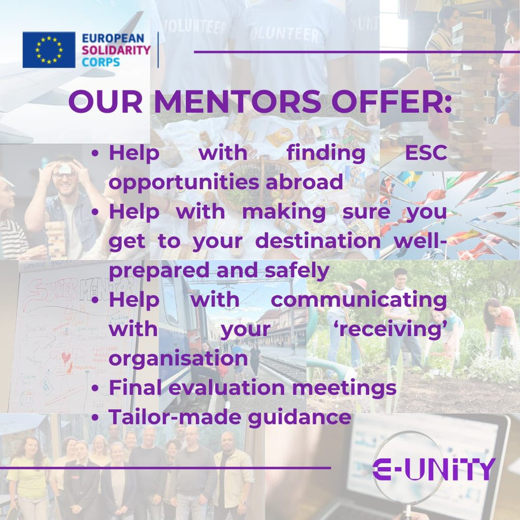 E_unitynl's tweet photo. Join E-Unity for a united Europe! 🌍🤝 Embrace diversity, equality, and make a difference in ESC projects. Ready to be part of the change? 🚀 DM or email! #EUnity #InclusiveEurope #ESCOpportunity https://t.co/0bIMy9bsxj