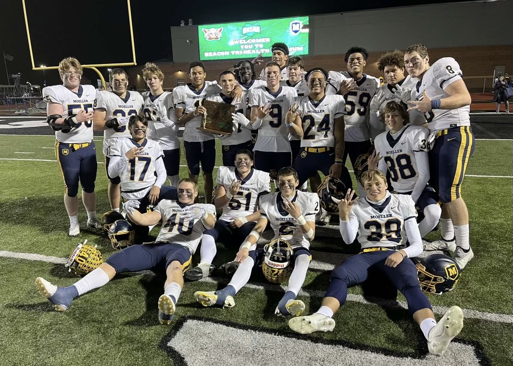 PSMITH2024's tweet photo. Great team win!  Regional Champs! On to next week!

@MoellerFootball 
@PrepRedzoneOH 
@WRHitList 
@Coach_B10 
@JaredLuginbill https://t.co/1LJ4ijDfQd