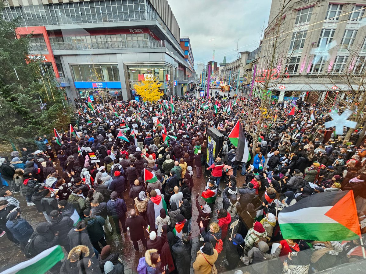 Free Free Palestine Ceasefire Now This is Leicester, England