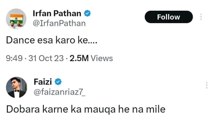 mfz26190's tweet photo. @IrfanPathan Pehly se aram hy 🤣🤣
#IrfanPathan https://t.co/qHATce4Bct