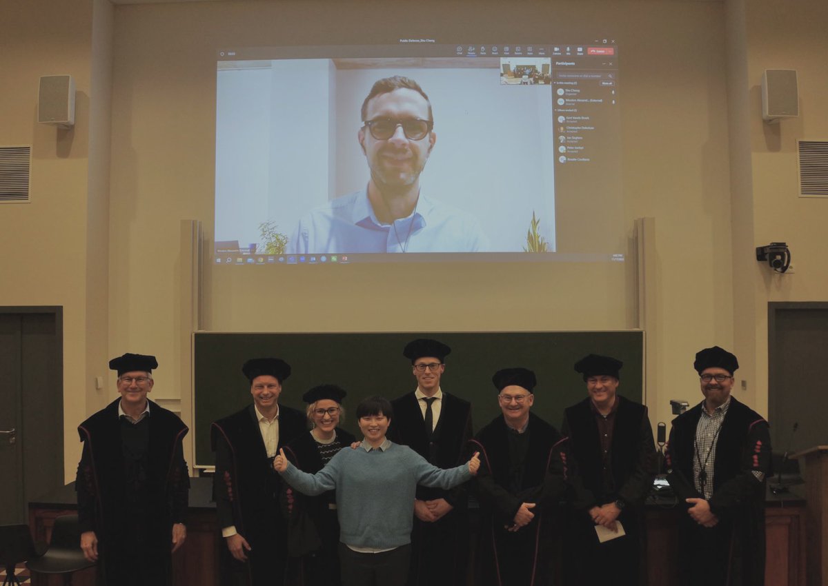 Shu Cheng (@shucheng93) on Twitter photo Ph.D 🧑🏻🎓🔚
Big thanks to my promoters <a href="/P_Iserbyt/">peter iserbyt</a> <a href="/JanSeghers/">Jan Seghers</a> @ PhillipWard and jury <a href="/VdBGert/">Gert Vande Broek</a> <a href="/AaronBeighle/">Aaron Beighle</a> <a href="/AlexandreMouto7/">AlexandreMouton</a> <a href="/RosalieCoolkens/">Rosalie Coolkens</a> @ ChristopheDelecluse Ph.D 🧑🏻🎓🔚
Big thanks to my promoters <a href="/P_Iserbyt/">peter iserbyt</a> <a href="/JanSeghers/">Jan Seghers</a> @ PhillipWard and jury <a href="/VdBGert/">Gert Vande Broek</a> <a href="/AaronBeighle/">Aaron Beighle</a> <a href="/AlexandreMouto7/">AlexandreMouton</a> <a href="/RosalieCoolkens/">Rosalie Coolkens</a> @ ChristopheDelecluse