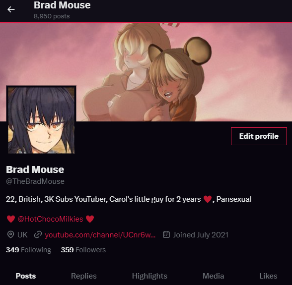 TheBradMouse's tweet image. Thoughts on this dipshit?