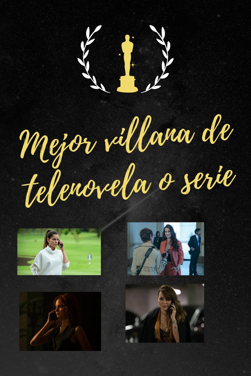 #Premiosnuestroblog Estas son las nominadas en la categoría MEJOR VILLANA DE TELENOVELA O SERIE
#ZharickLeon #RominaPoderosa
#JulianaGlvis #PerfilFalso
#LauraLondoño #Palpito2
#CarolinaGomez #Ventino
Vota por tu favorita en el link 

docs.google.com/forms/d/1AxFzL…