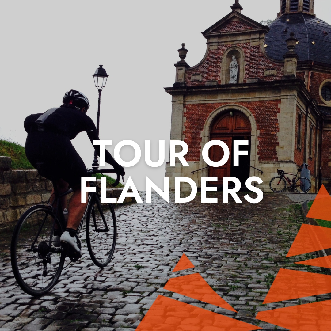 FLANDERS FINEST
Wout van Aert is missing the CX World Champs to prepare for this race! That's how important this race is in Belgium. Plus the sportive is arguably the toughest monument. 

Learn more: sportivebreaks.com/the-monuments/…