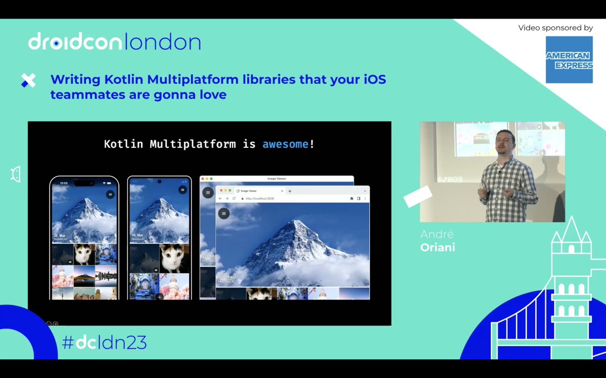 Writing Kotlin Multiplatform libraries that your iOS teammates are gonna love by <a href="/aoriani/">André Oriani</a>
droidcon.com/2023/11/15/wri…

Comprehensive coverage of some of the disconnects between Kotlin and Swift (in particular based on Obj C code that's currently generated) and how to address them.