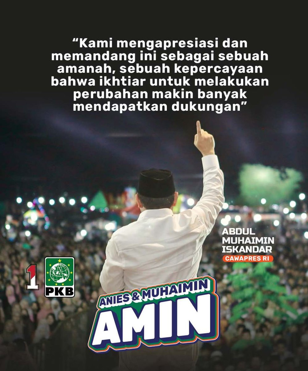 bang_err's tweet photo. Ribuan kyai kampung dan guru ngaji satu suara mendukung pasangan Anies - Muhaimin (AMIN) jadi Presiden dan Wakil Presiden 2024. 

#UlamaDukungAMIN
#AniesMuhaimin2024

@cakimiNOW
@DPP_PKB https://t.co/bDDlqW82JG